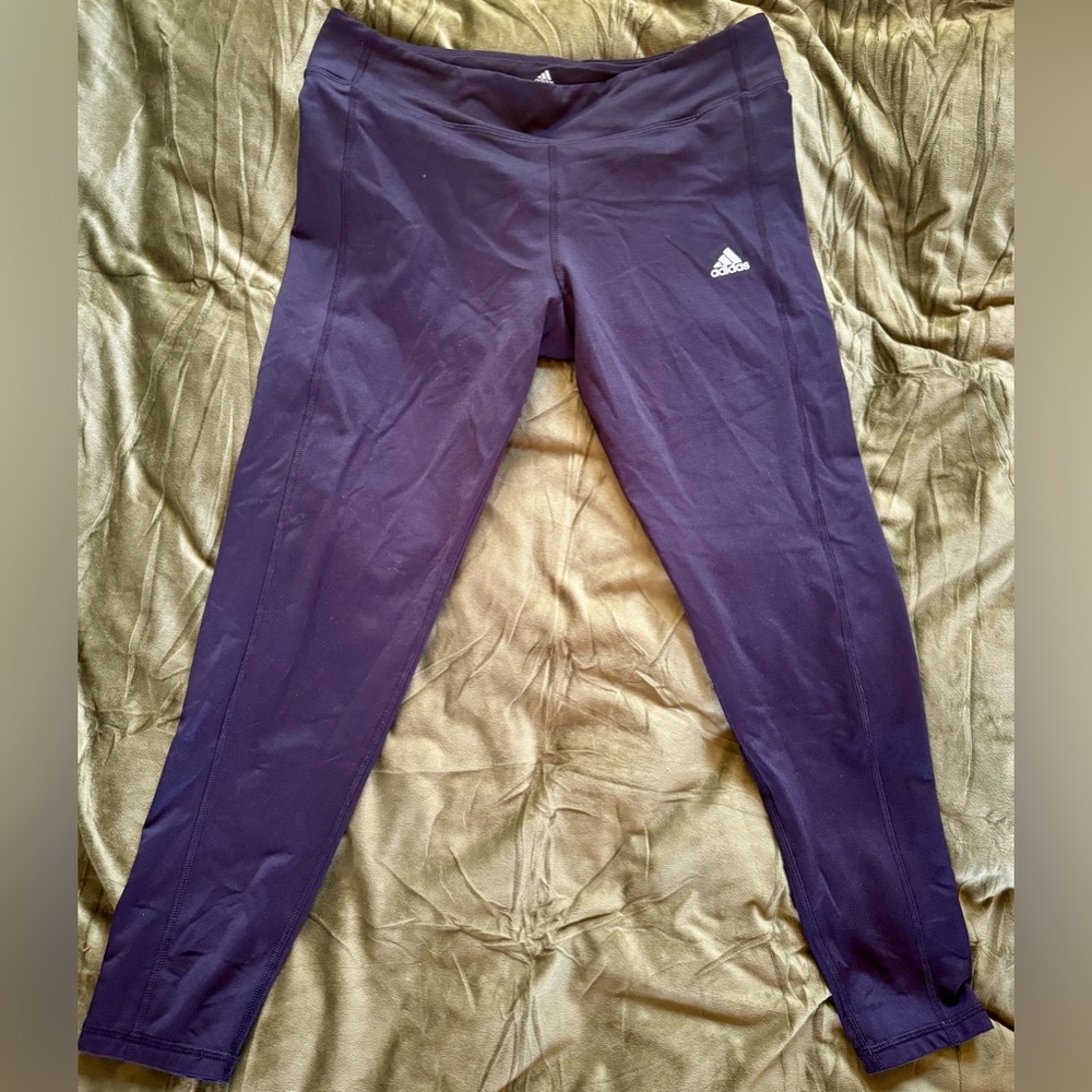 Adidas Women's Black CLIMAWARM Leggings